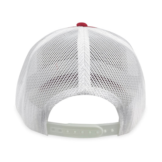 Scarlet/White Merrimack Hat Co.® Colt Trucker