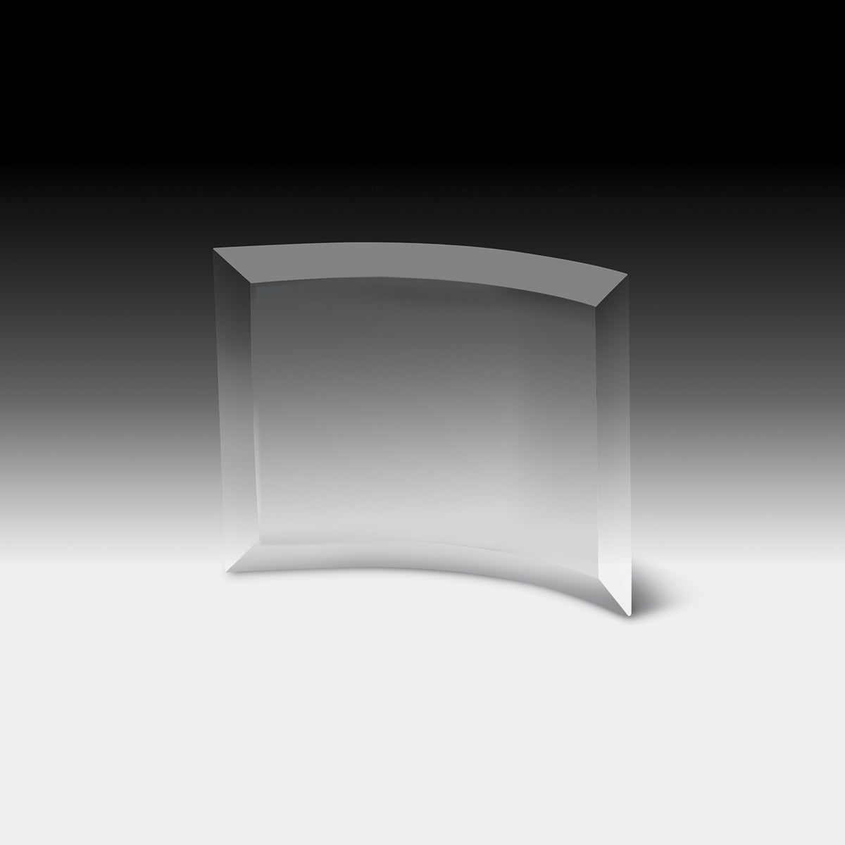 6" x 8" Curved Standing Award