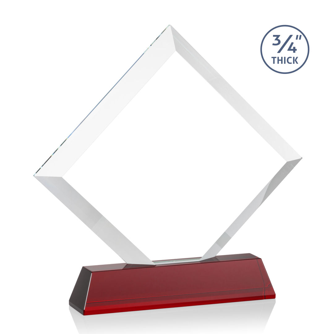 Belaire Award on Newhaven Base - Red