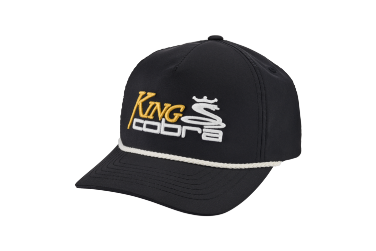 Cobra KING Cobra Rope Snapback Hat - Black