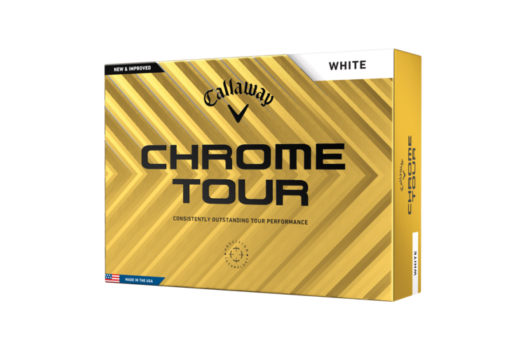 Callaway Chrome Tour Golf Balls - White