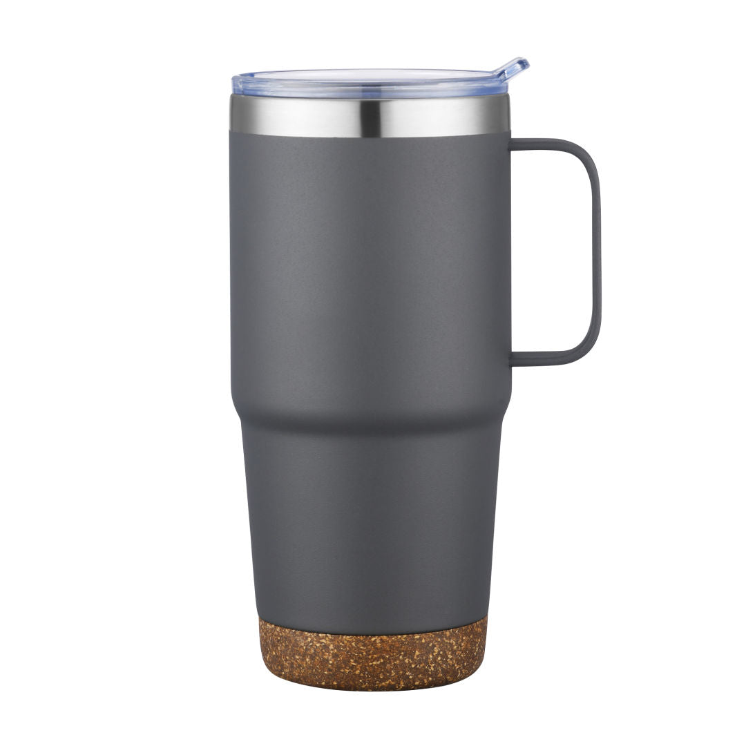 Akira Travel Mug w/Cork Bottom - 24oz