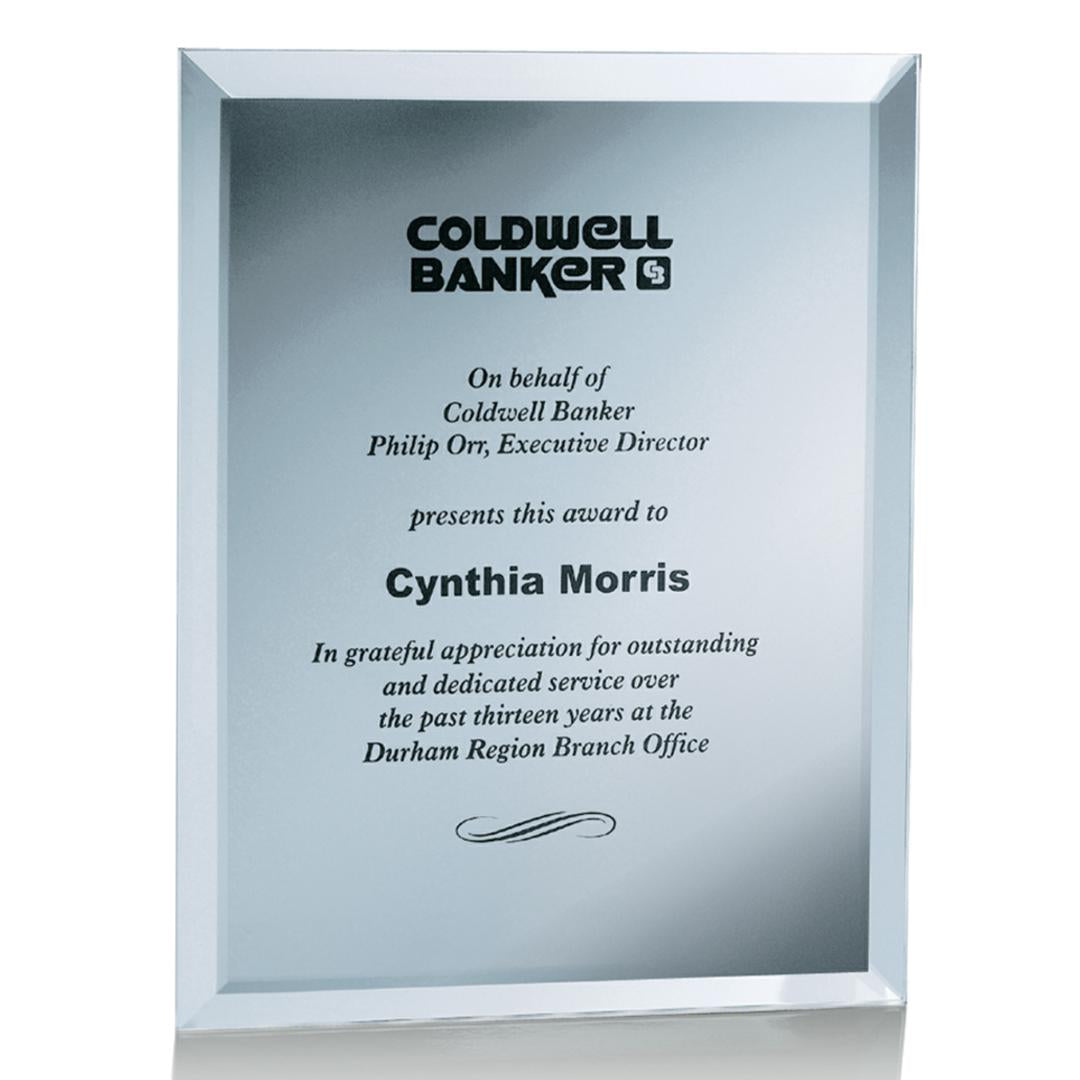 Mirror Plaque - Silver