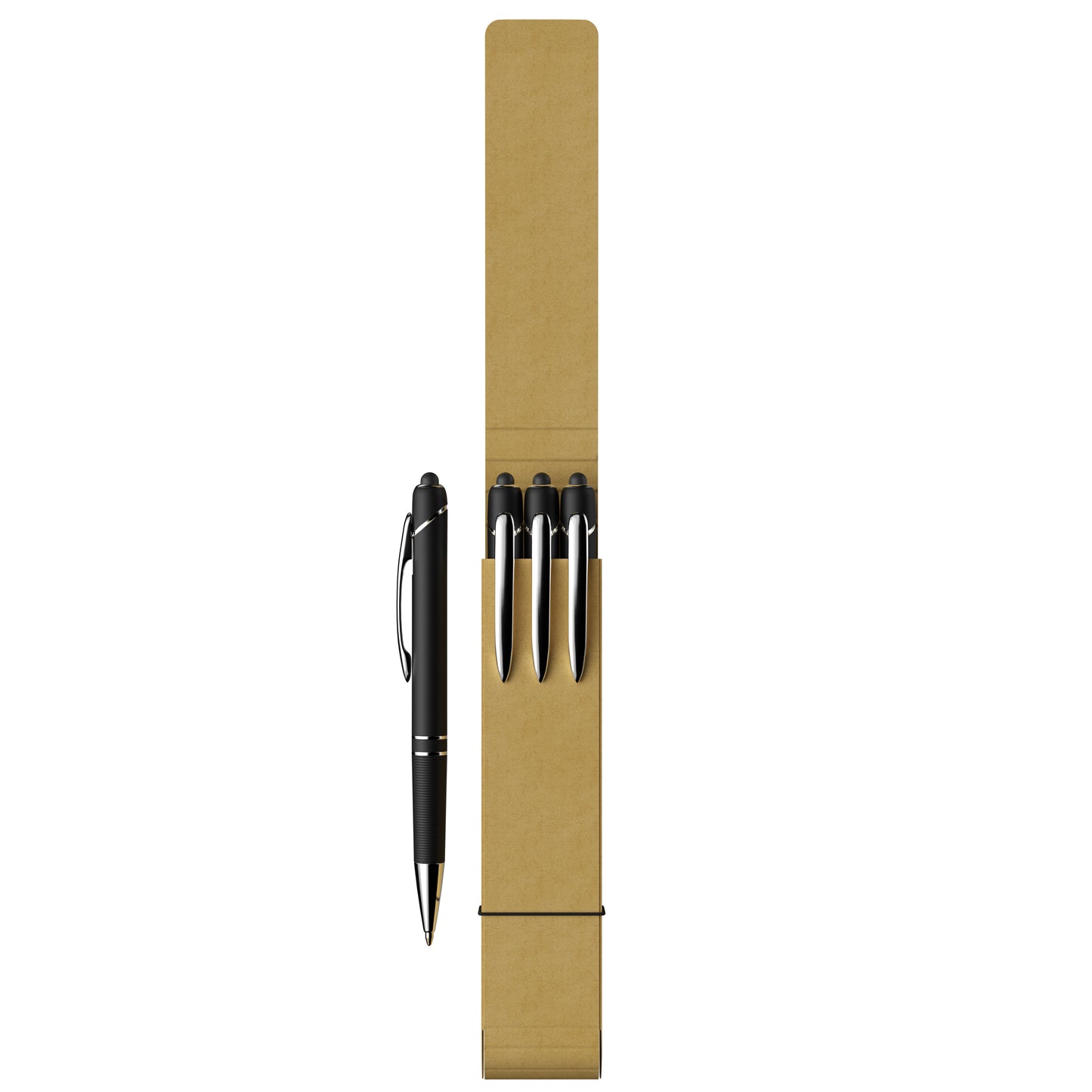 3-piece glacio pen set with recycled case