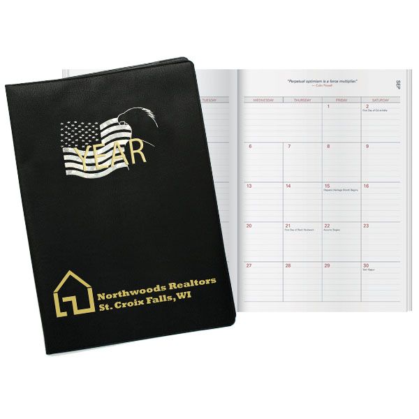 RIDGEMONT CLASSIC MONTHLY DESK PLANNER 7X10