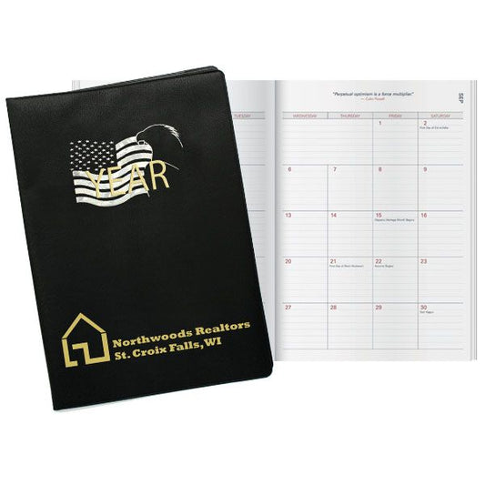 RIDGEMONT CLASSIC MONTHLY DESK PLANNER 7X10