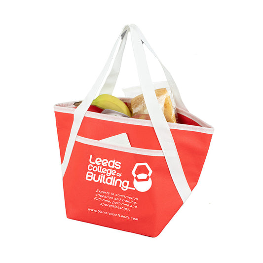 "THE HORIZON" Zipper Cooler Tote 6-Pack Size