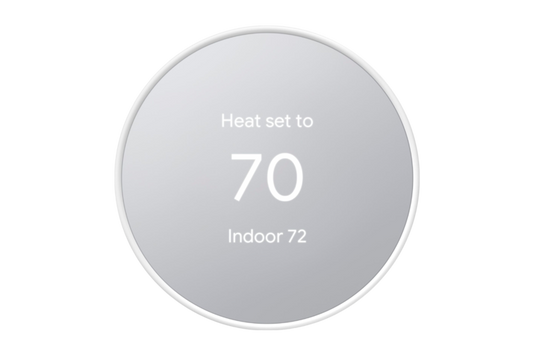 Google Nest Thermostat - Snow