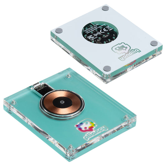 Clear Lucent Acrylic Light-Up 15W Wireless Charger