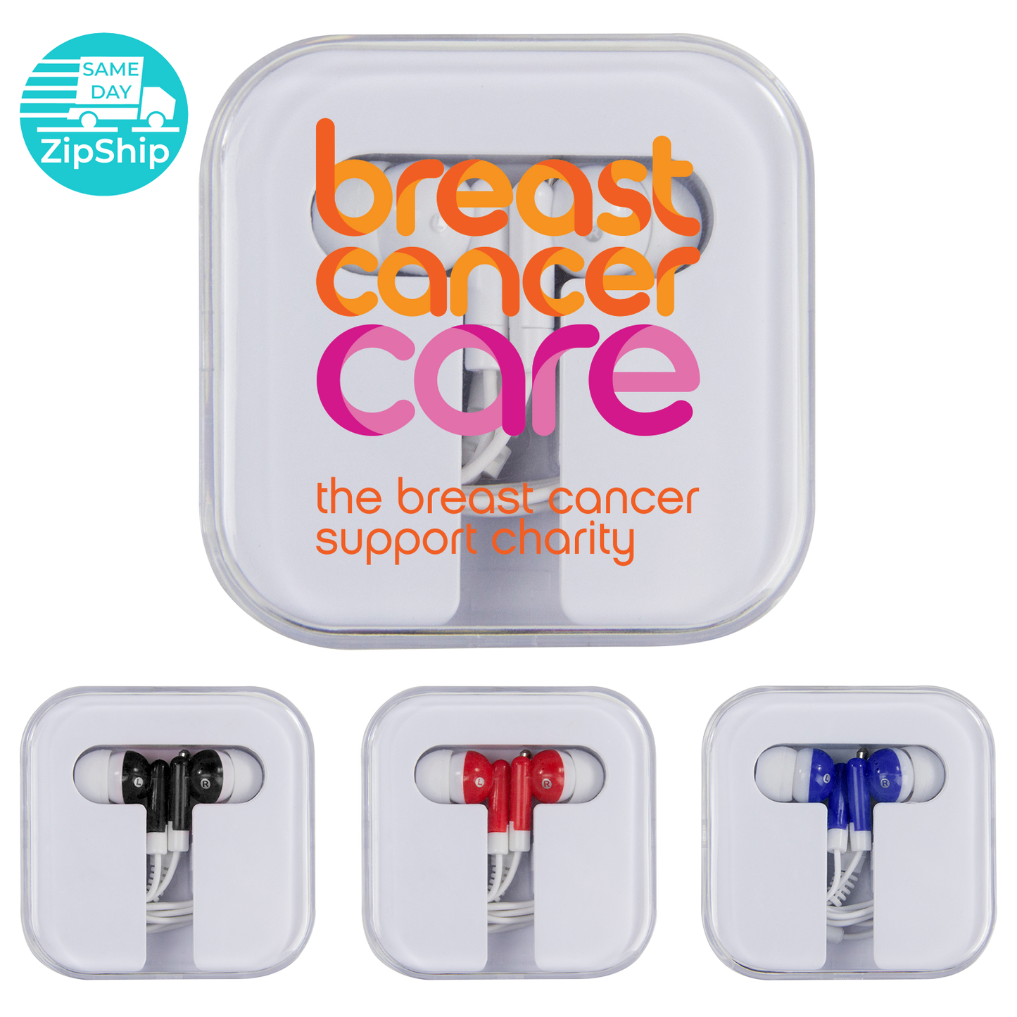 Black Earbuds In Case