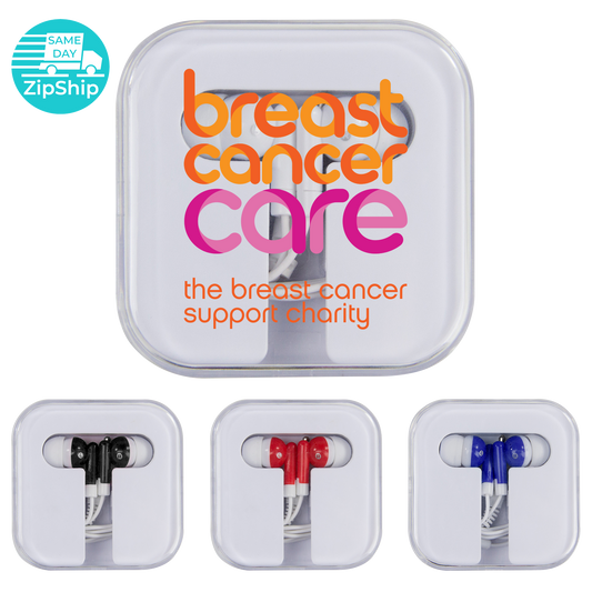 Black Earbuds In Case