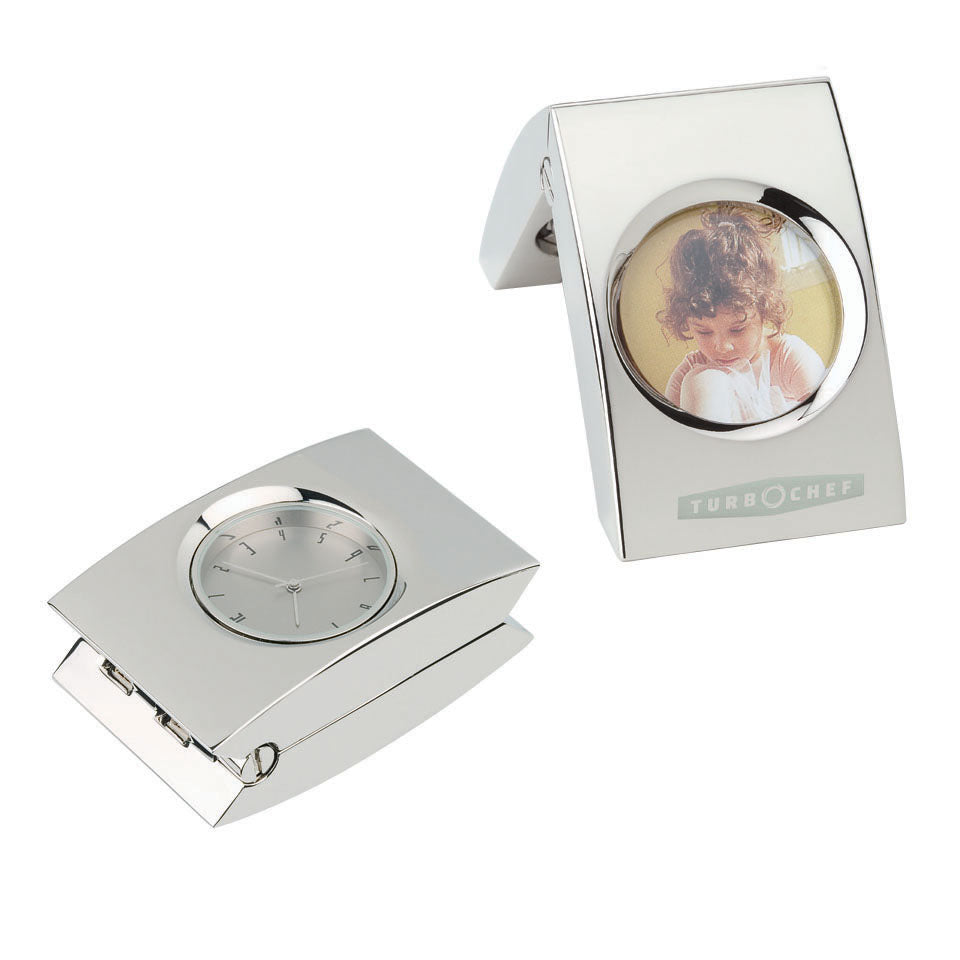 Magnifique Folding Clock / Photo Frame