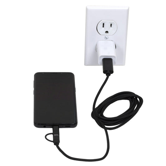 “OSLO” 5-in-1 Braided 6 Ft. Long Cell Phone Charging Cable