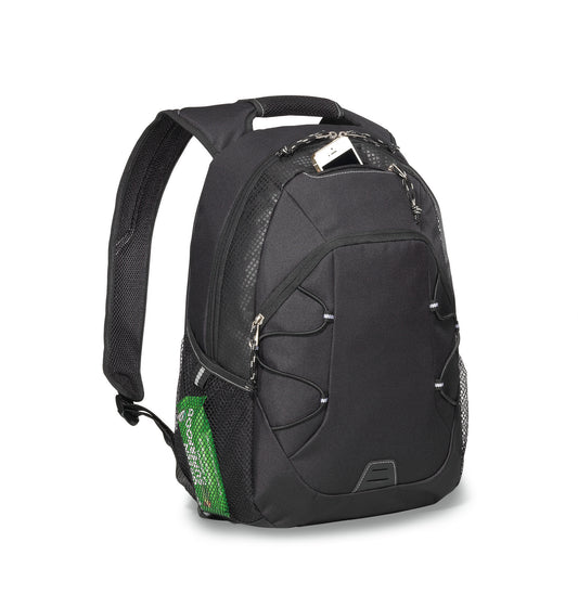 Black Matrix Laptop Backpack