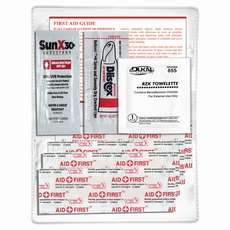 "SUN-IS-FUN" 8 Piece Sun Relief First Aid Kit