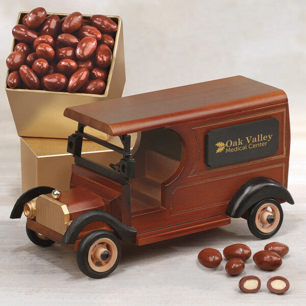 1918 Delivery Truck with Milk Chocolate Almonds
