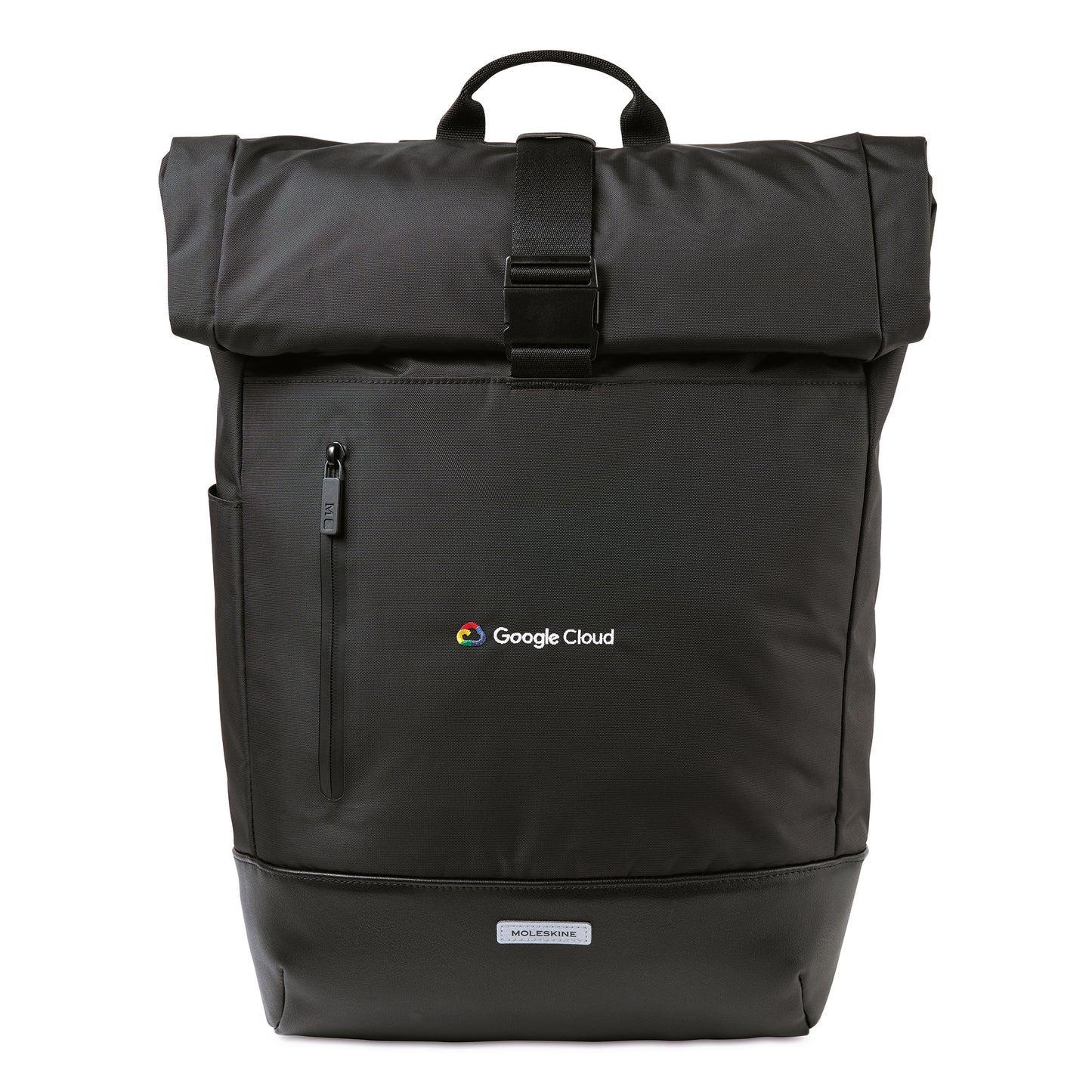 Black Moleskine® Metro Rolltop Backpack