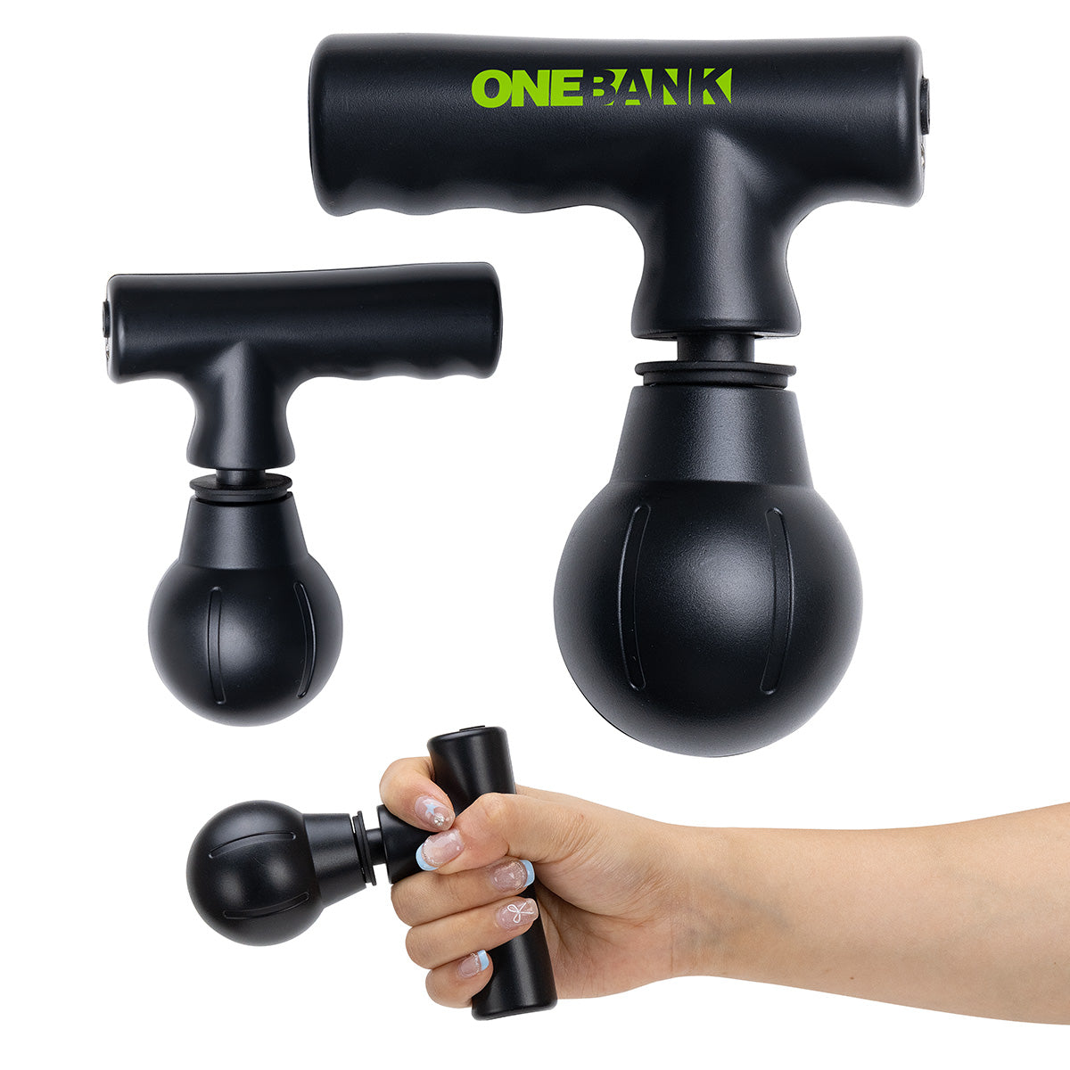 Black Comfort Logic™ Companion Mini Massage Gun