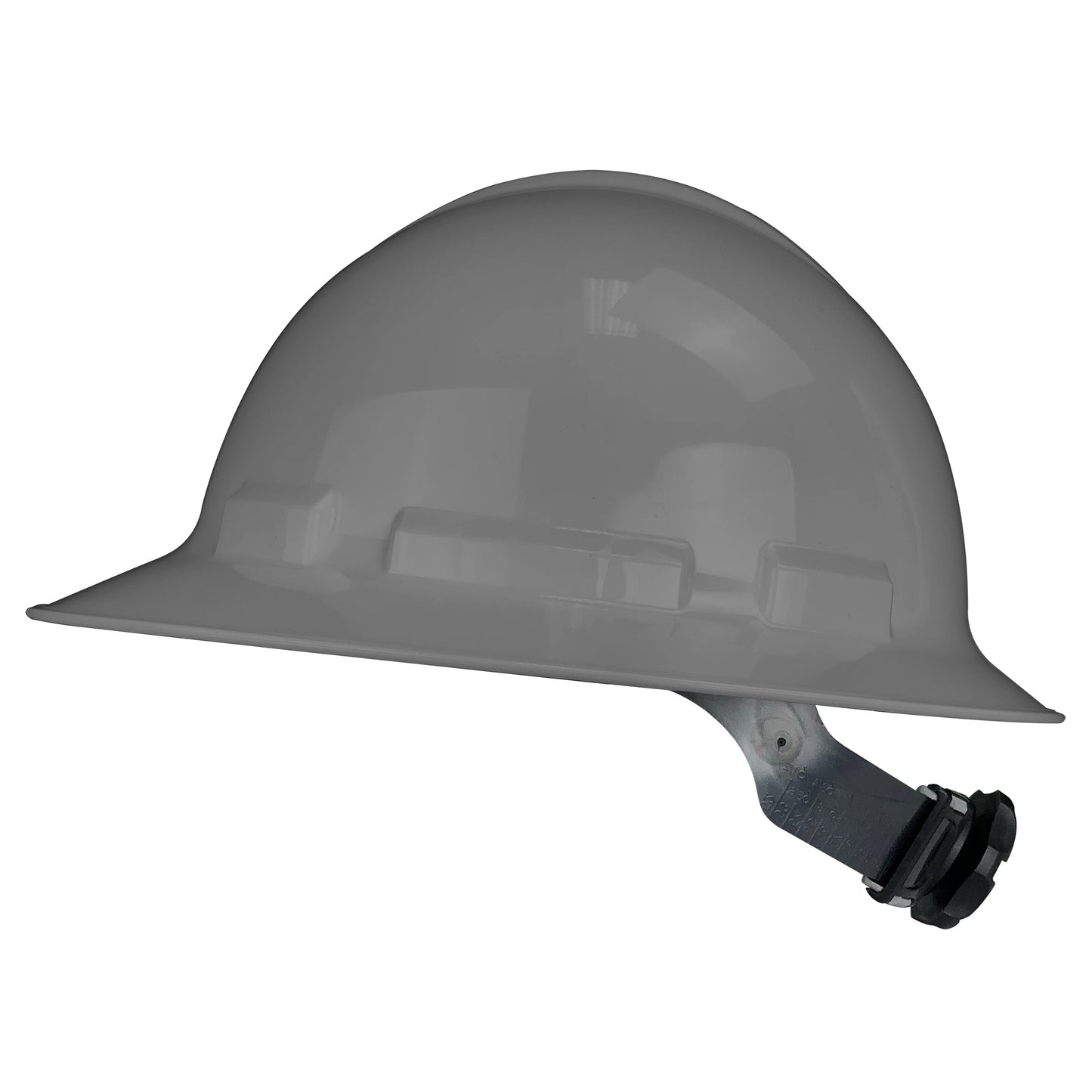 Quartz™ Full Brim 6 Point Ratchet Hard Hat - Dark Gray