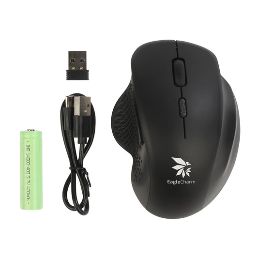 Black Ascent Rechargeable Wireless Mouse