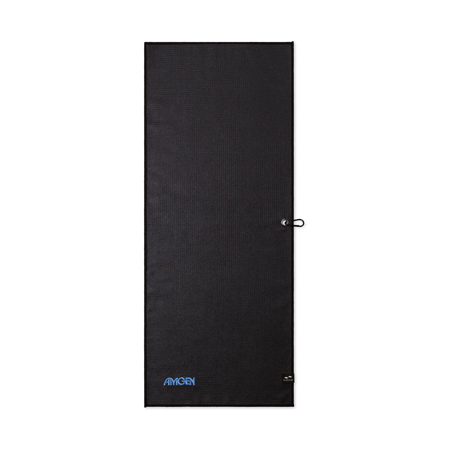 Black Slowtide® Links Golf Towel