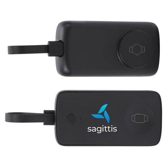 Baron 2000mAh Power Bank with Watch Charger & Built-In Cable