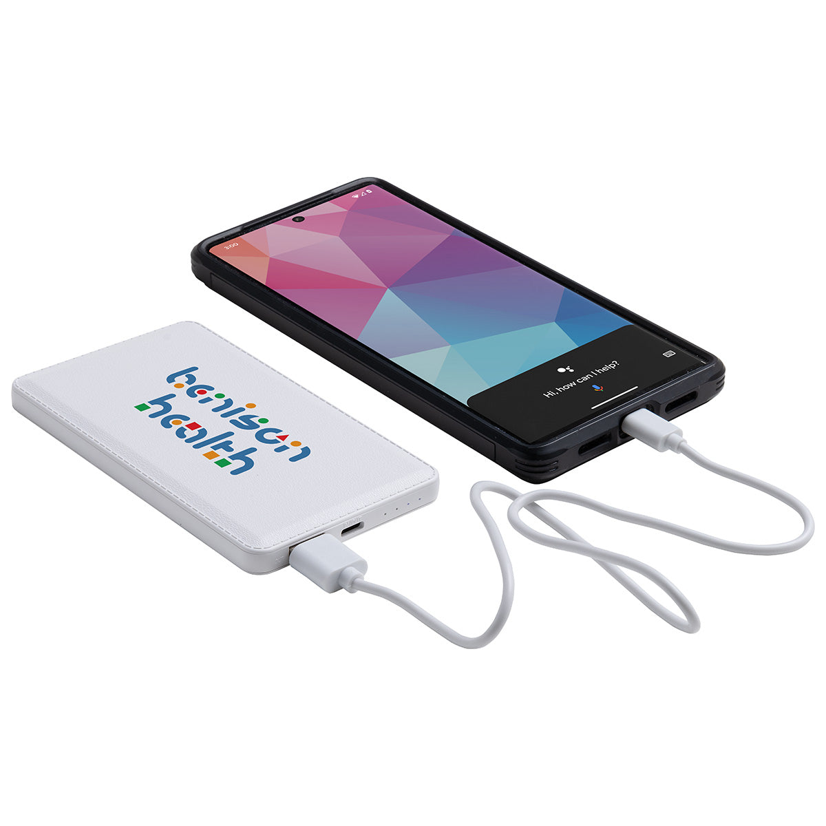 Black Sovereign 4000mAh Wireless Charging Power Bank with Recycled Case