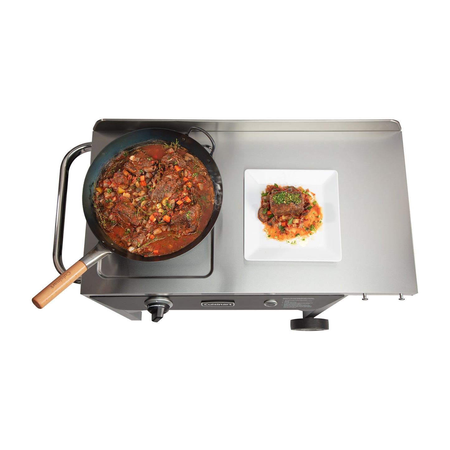 Black Cuisinart® Outdoors Wok Station