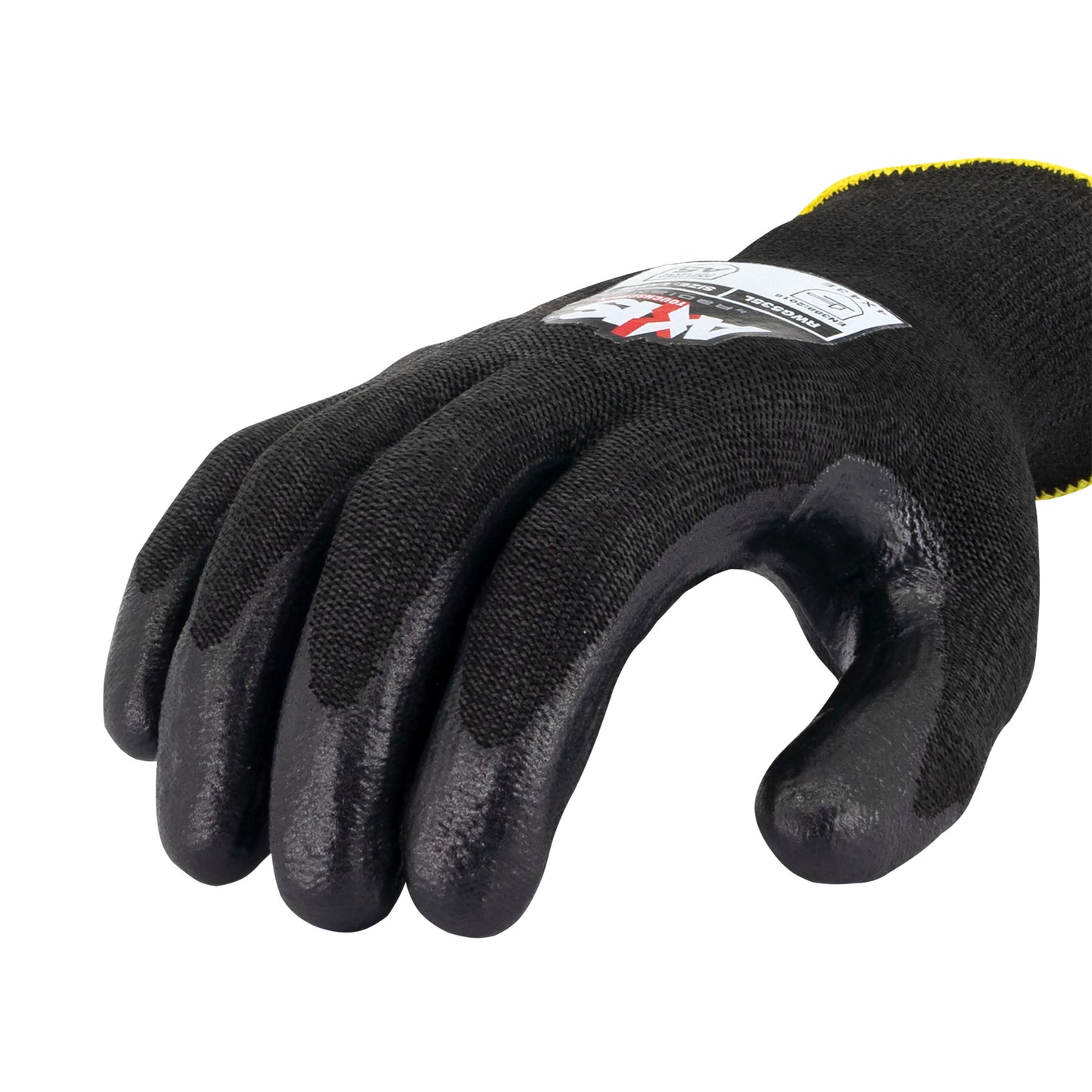 RWG535 HPPE Cut Level A5 Touchscreen Reinforced Thumb Crotch Work Glove - Size L