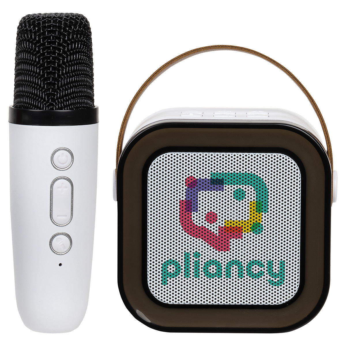 White Audition Wireless Karaoke Speaker with Microphone