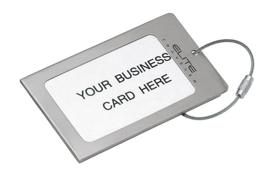 Navigor Series Steel Luggage Tag