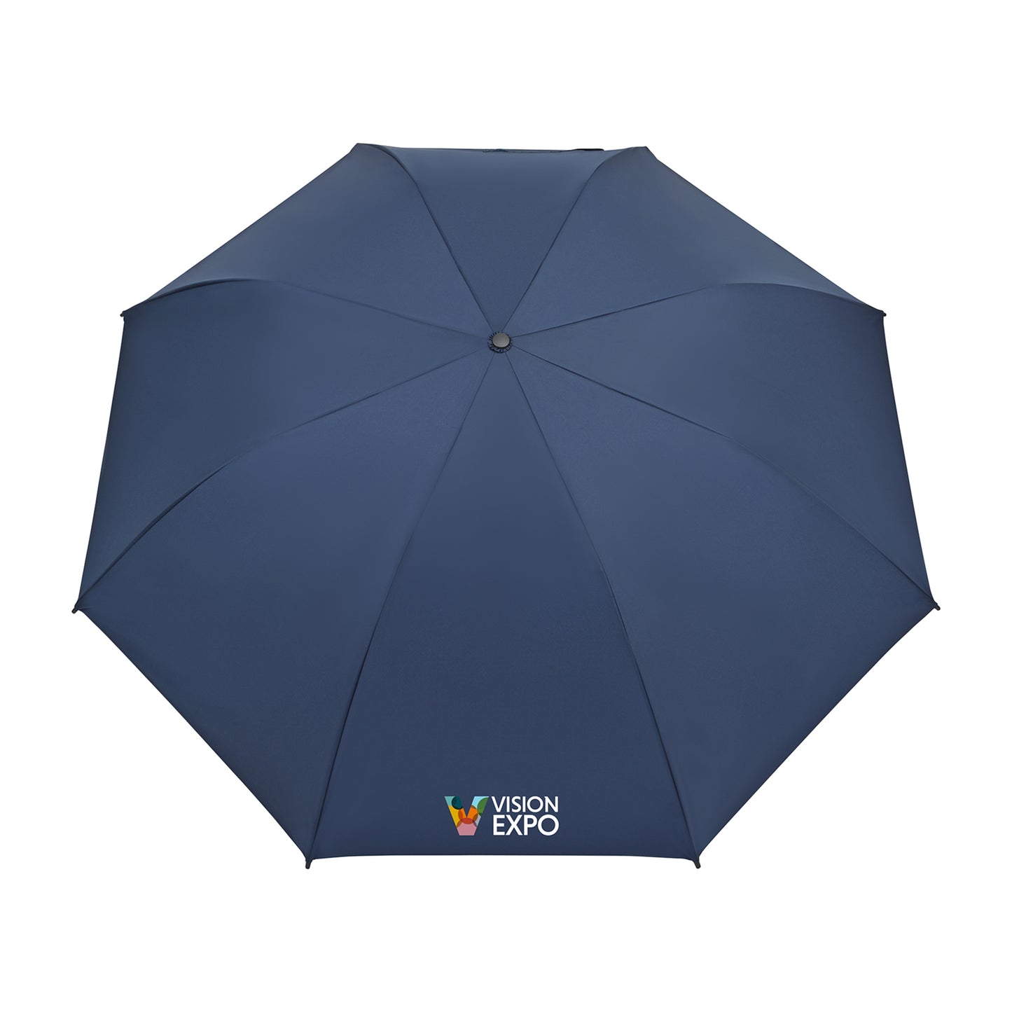 Elements 58" Recycled Auto Open Travel Folding Umbrella