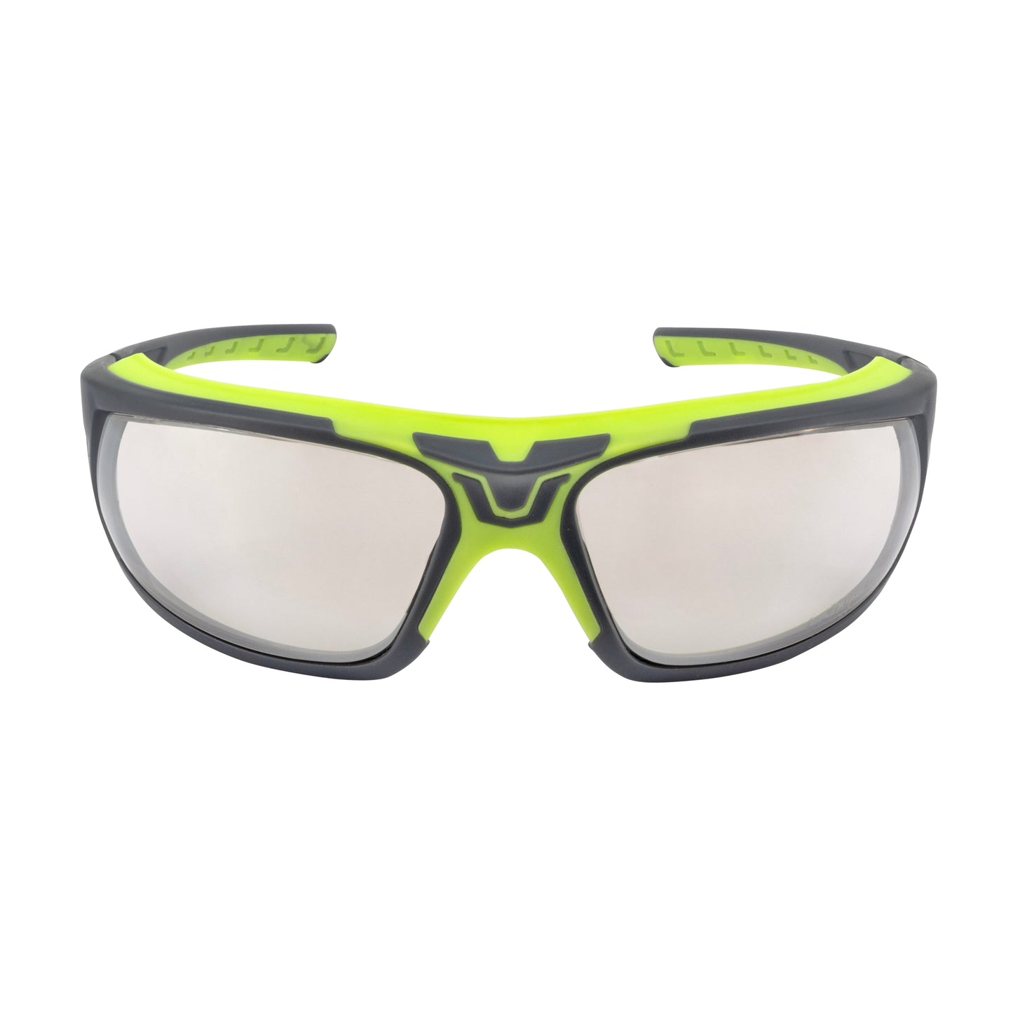 GLYF™ Safety Eyewear with Comfort Soft-Touch Liner - Hi-Vis/Gray Frame, Clear Lens