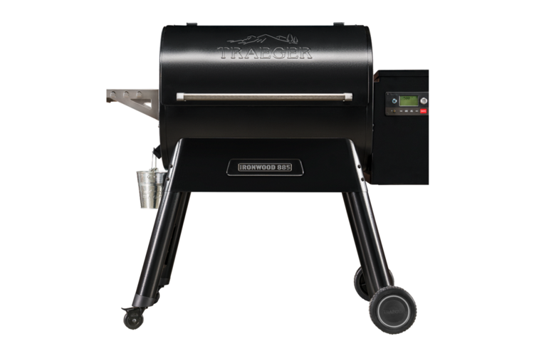 Traeger Ironwood 885 Pellet Grill with Pellet Sensor - Black