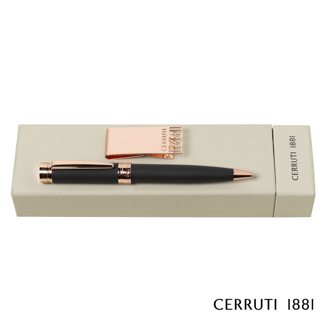Cerruti 1881® Zoom Ballpoint Pen & Money Clip Gift Set