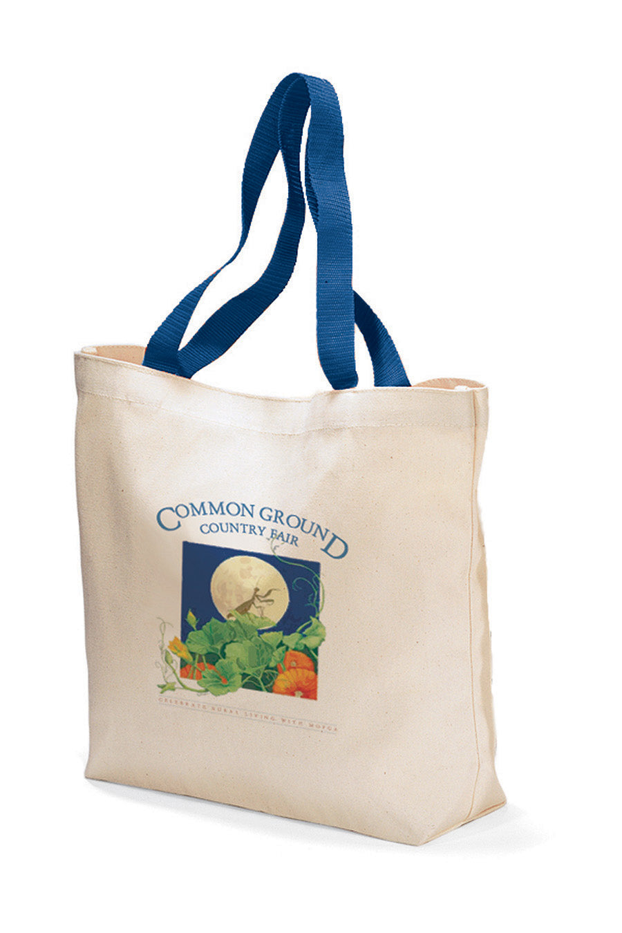 Royal Blue Colored Handle Tote