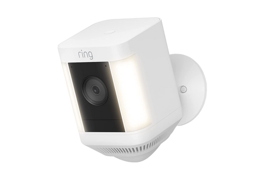 Ring Spotlight Cam Plus Battery - White