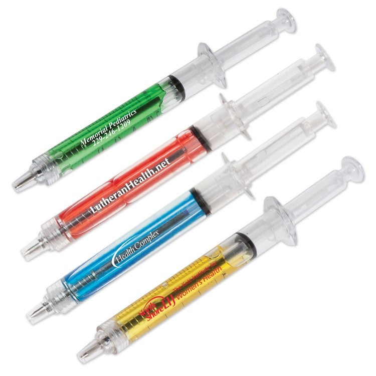 Blue Syringe Pen