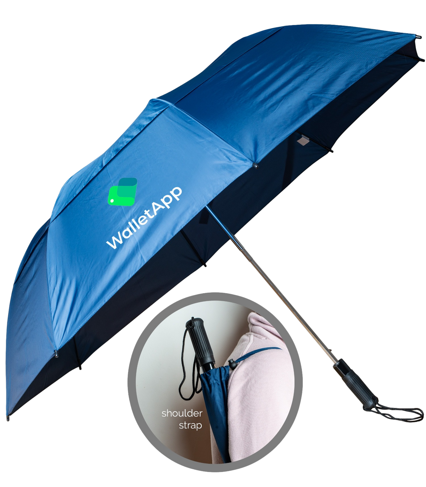 Navy Blue The Champ Umbrella