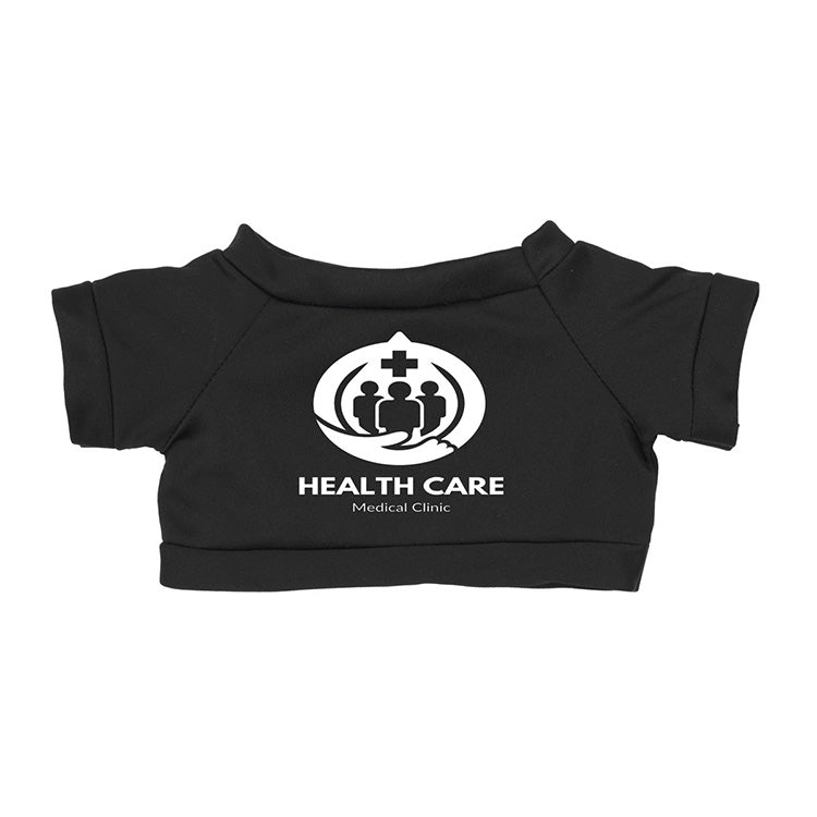 "FRED E. BEAR" LARGE 8" Plush Teddy Bear With Choice of T-Shirt Color