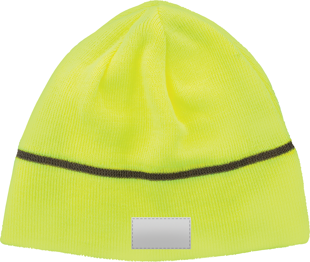 Winter Beanie with Reflective Stripe