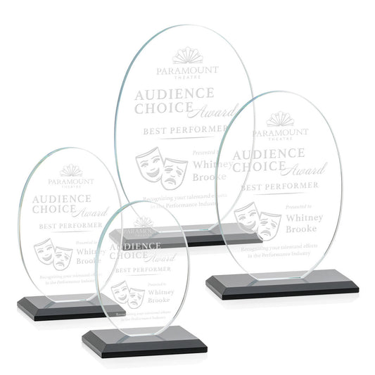 Austin Award (Vert) - Black