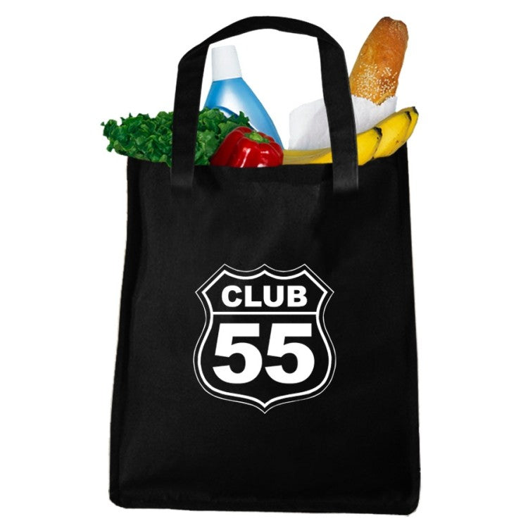 Black Canvas Book Bag