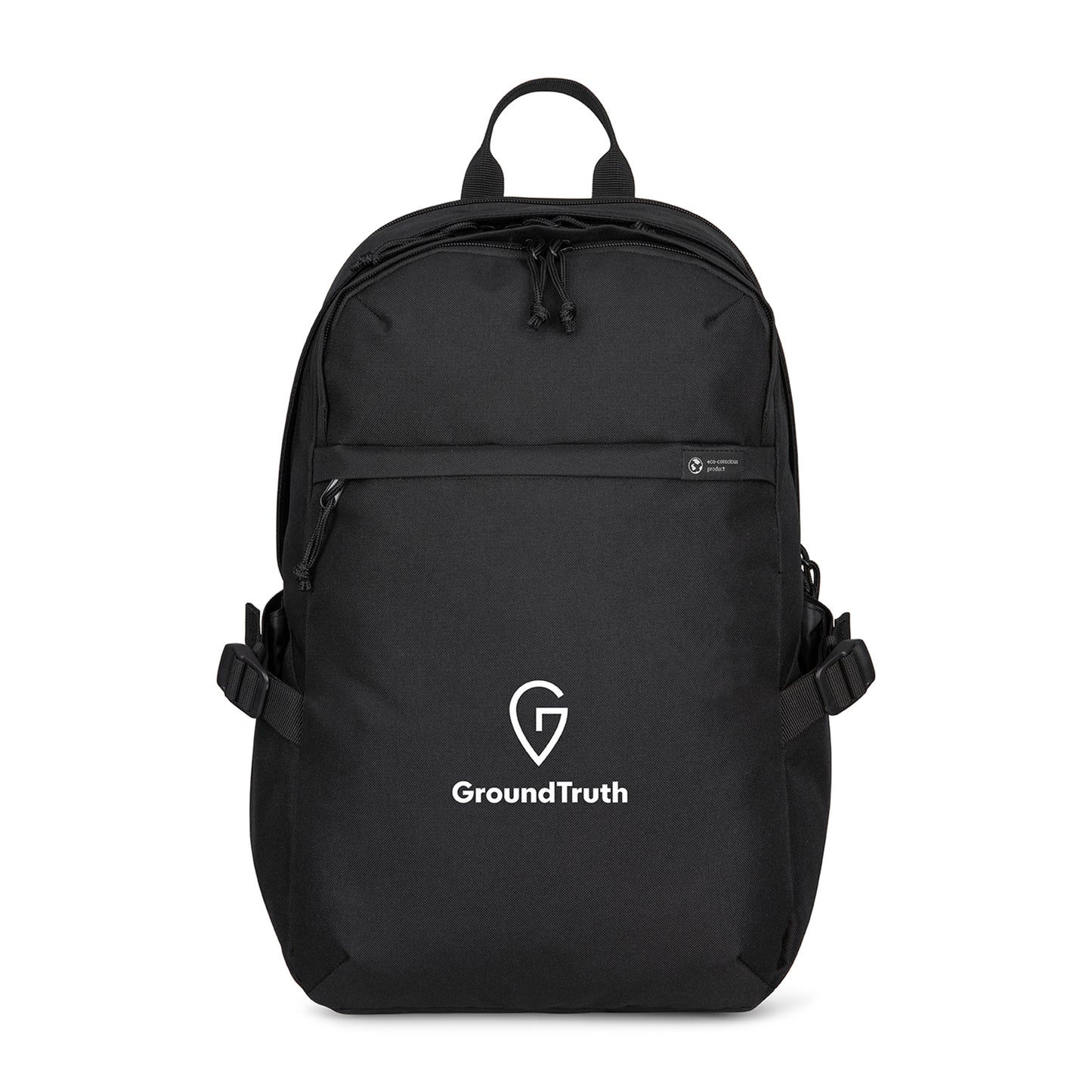 Black Renew rPET Computer Backpack