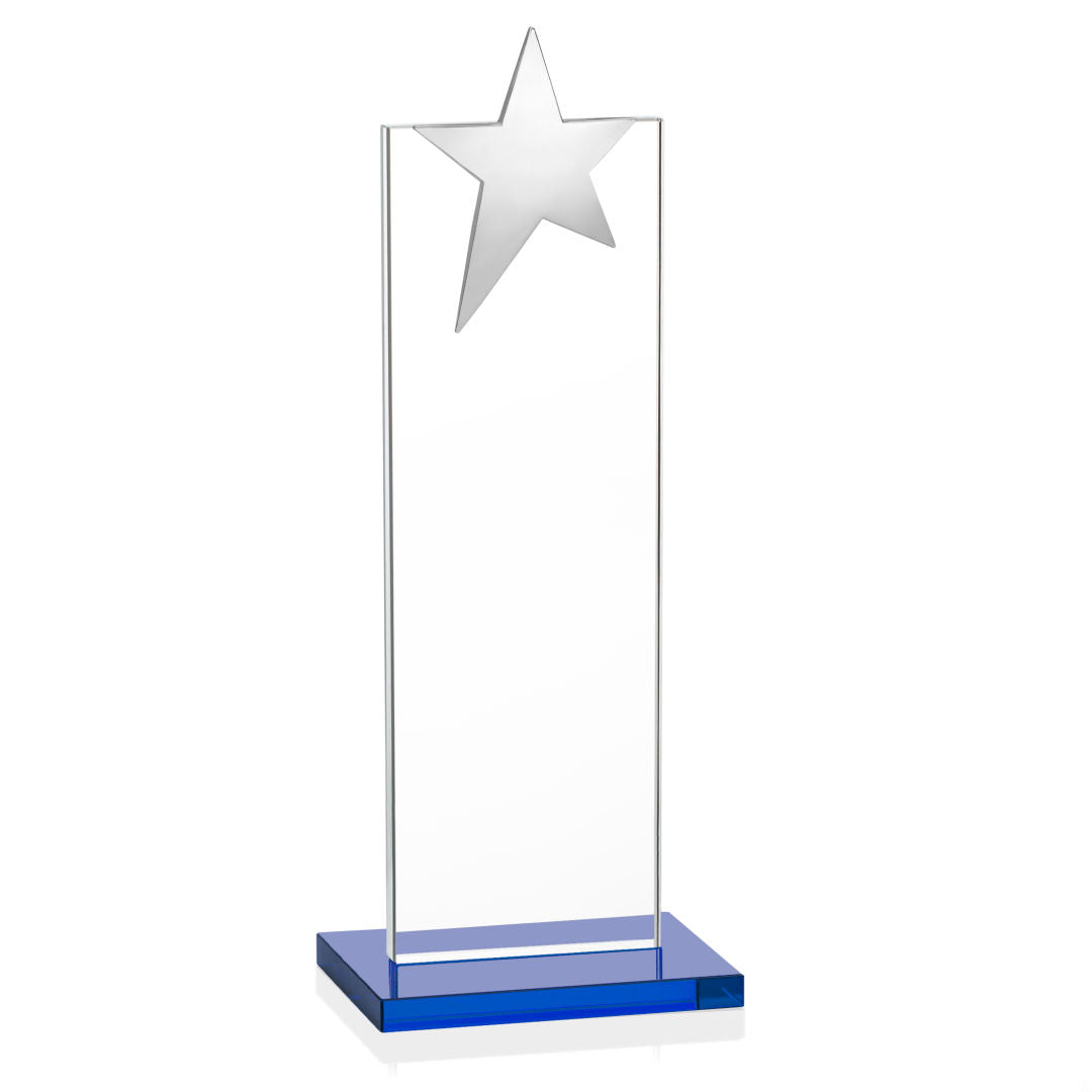 Bryanston Chrome Star VividPrint™ Award - Sky Blue