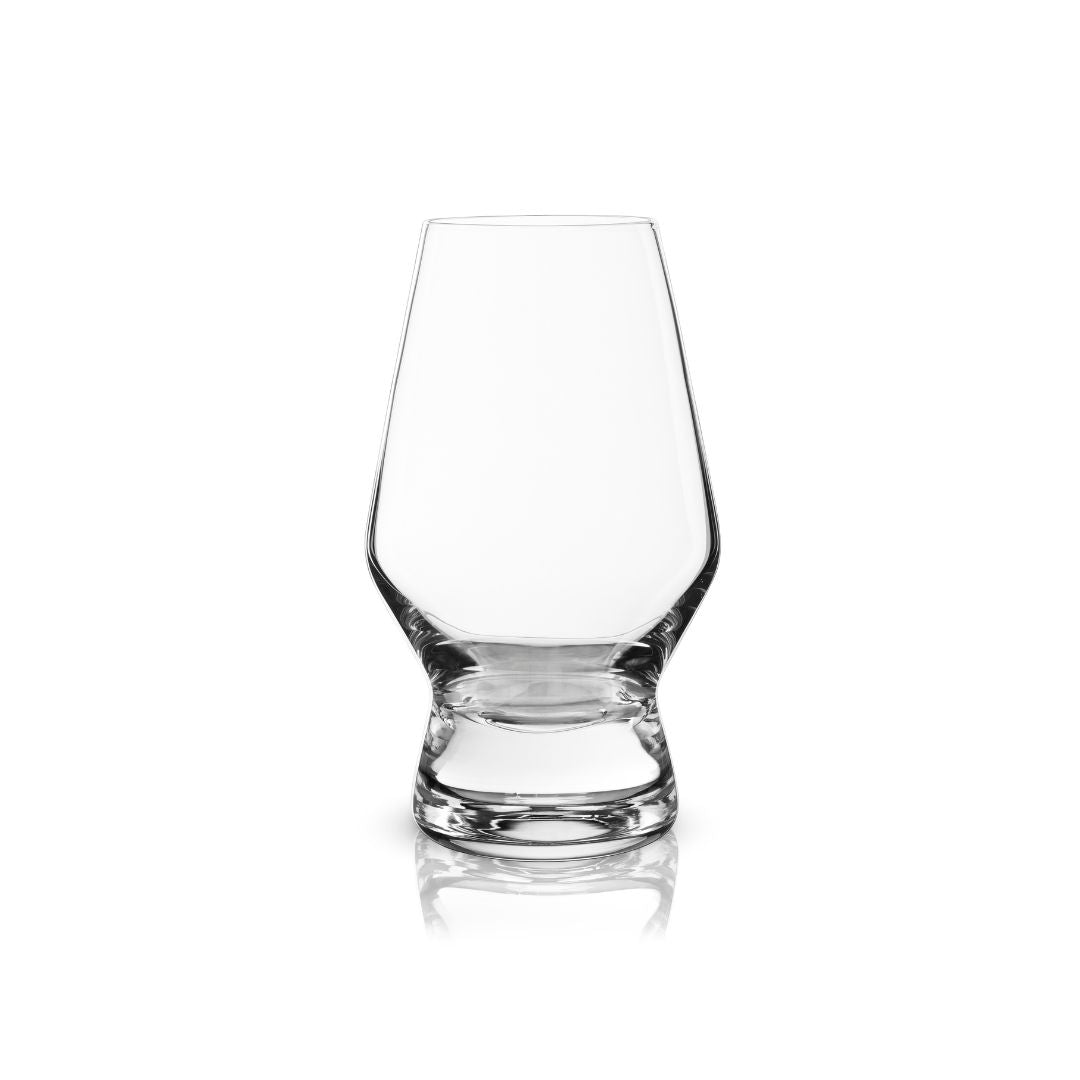 Viski® Raye Footed Crystal Scotch Glass