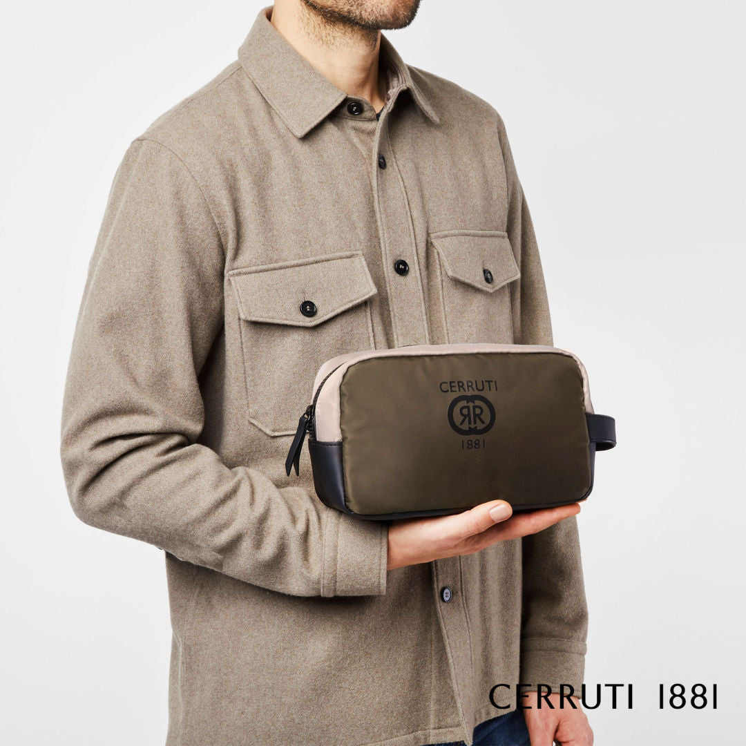 Cerruti 1881® Brick Cosmetic Bag