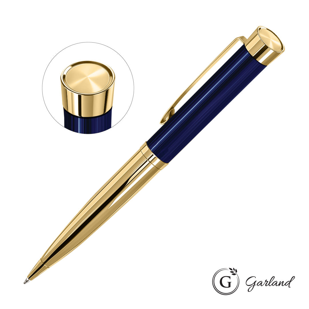 Garland® Executive Custom Emblem Monogram Twist Pen - Gold