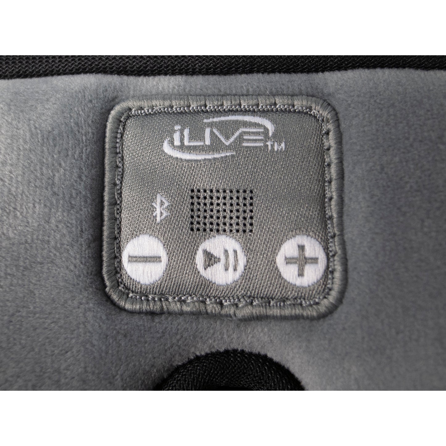 Grey iLive™ Lights Out Wireless Sleep Mask Headphones