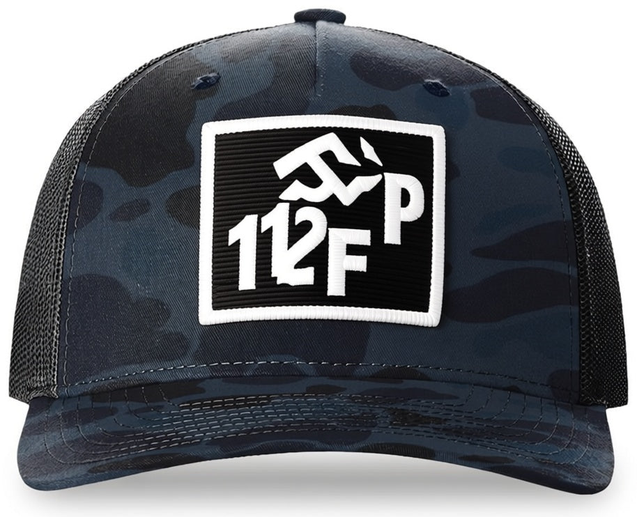 Five-Panel Printed Trucker Cap - 112PFP